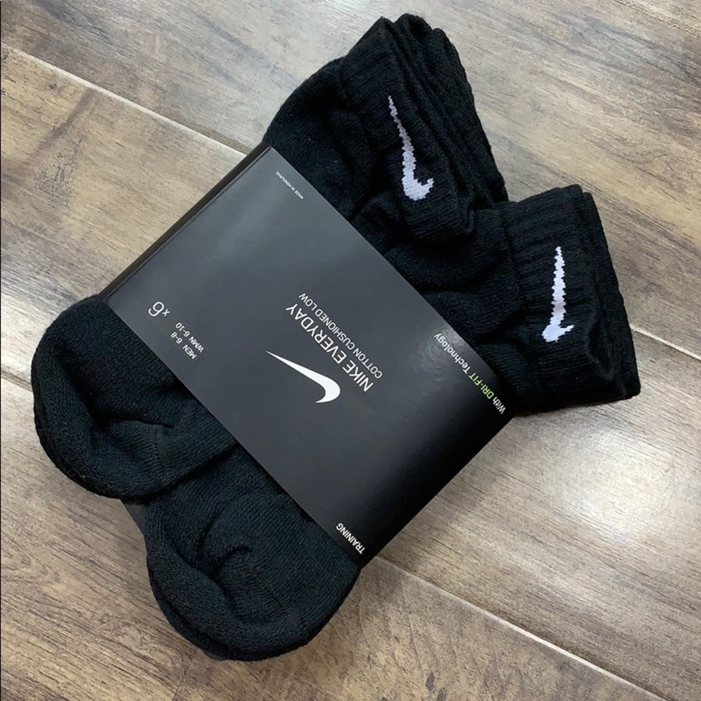 NIKE EVERYDAY COTTON CUSHIONED LOW socks wmns - Picture 3 of 16